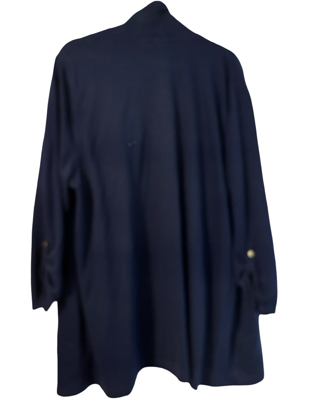 Chico's Navy Textured Knit Cardigan - Picture 3 of 6